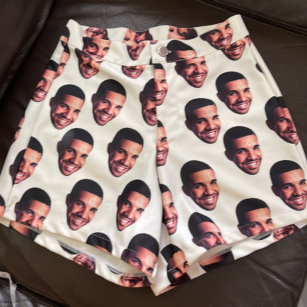 Drake head shorts by Mighty.com